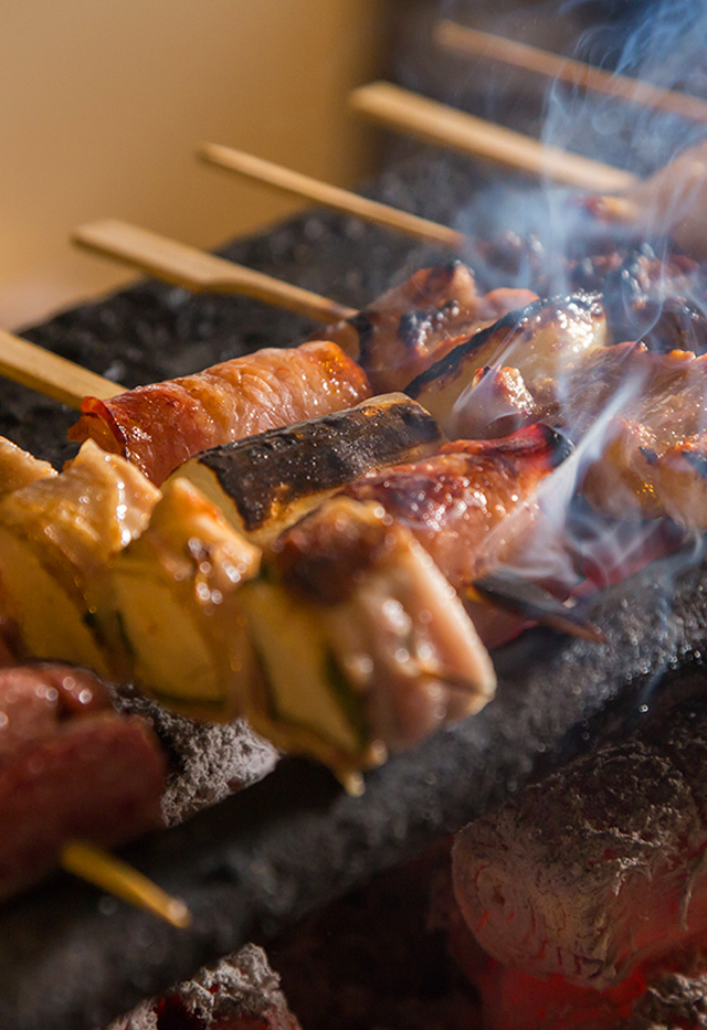 焼きシーン